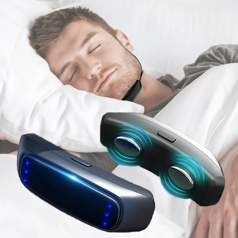 Smart Anti Snoring Device EMS pulse anti-snoring Effective Solution Snore  Portable Snoring Stopper Improve Sleeping