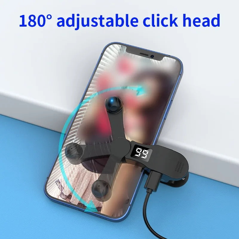 For Smart Phone Apps Video Live Streaming Gadget  Smartphone Game Screen Touch Tripods Screen Auto Clicker