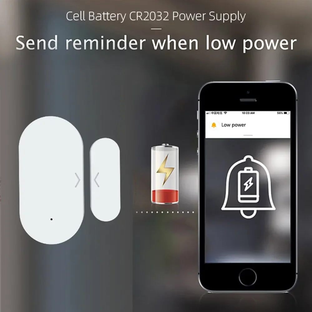 Smart Home Wireless Door Detector:  Magnetic Sensor for Automation