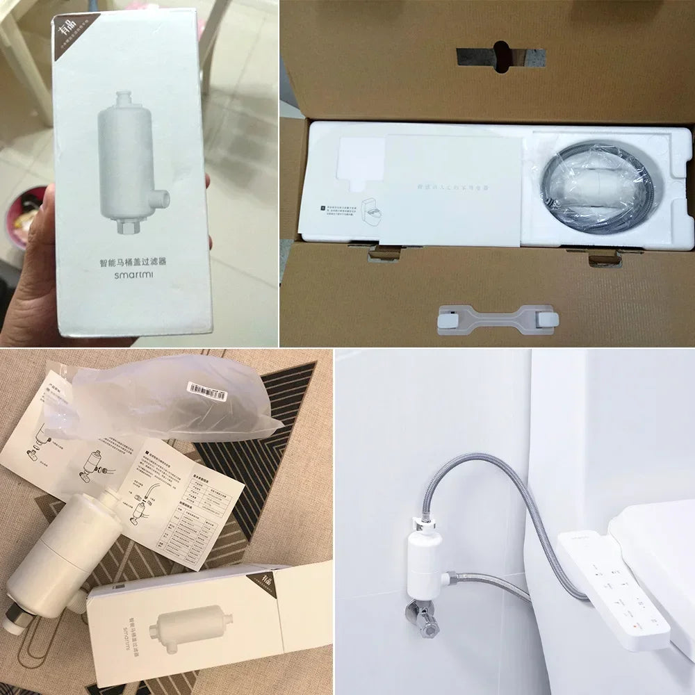 Smartmi Toilet Seat Filter Smart Toilet Water Filter Home Bathroom Fixture Accessories for Smart Toilet Seats