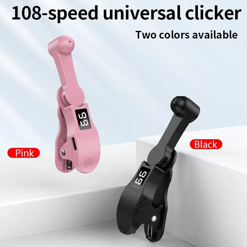 For Smart Phone Apps Video Live Streaming Gadget  Smartphone Game Screen Touch Tripods Screen Auto Clicker