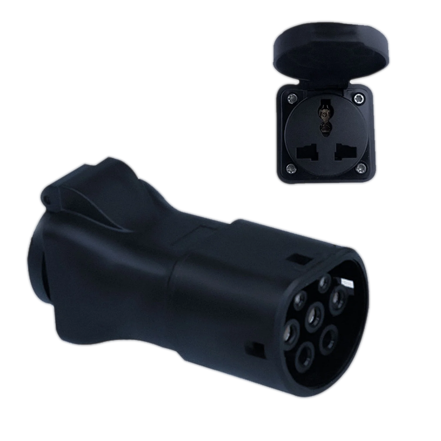 Compatible Smart EVs V2L Discharger Vehicle to Load for type2 Car Discharger Adapter Compatible with Smart 1/3 Car