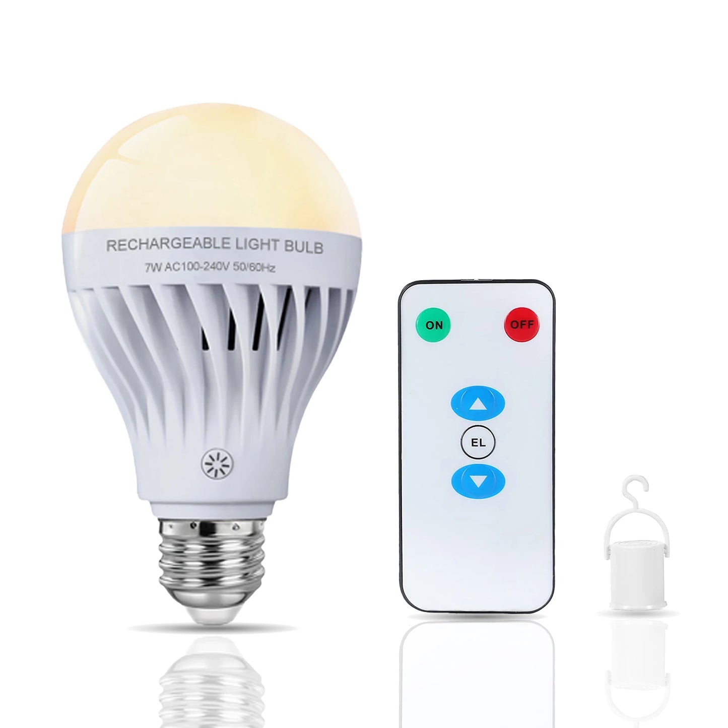 Smart E27 Emergency battery Charging Light  IR Remote Control Home Wireless Light Bulb Outdoor Tent light Camping LED Lemp