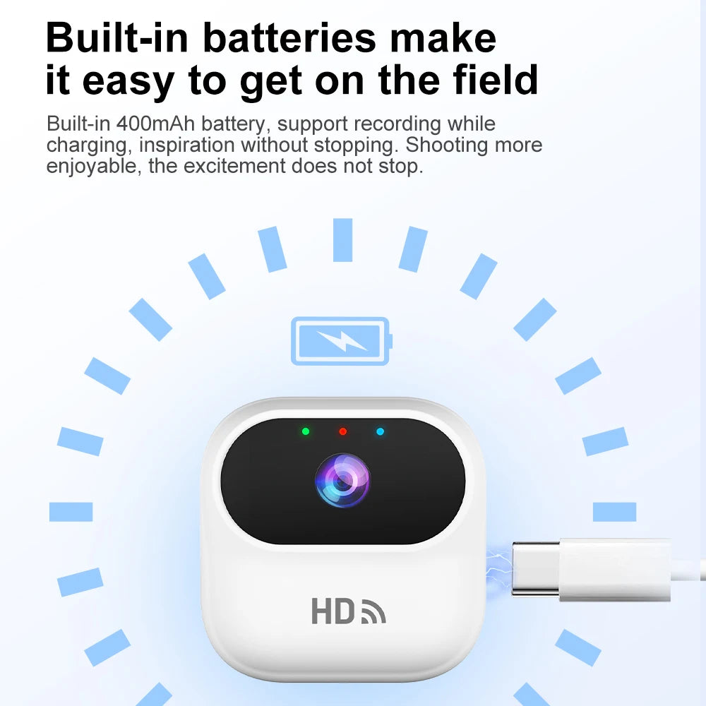 Smart Mini WiFi HD Camera, Indoor Home Security Video Surveillance Device With Motion Tracking Wireless Remote Monitor Camcorder
