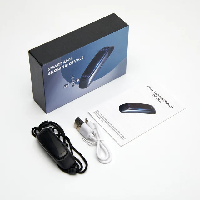 Smart Anti Snoring Device EMS pulse anti-snoring Effective Solution Snore  Portable Snoring Stopper Improve Sleeping