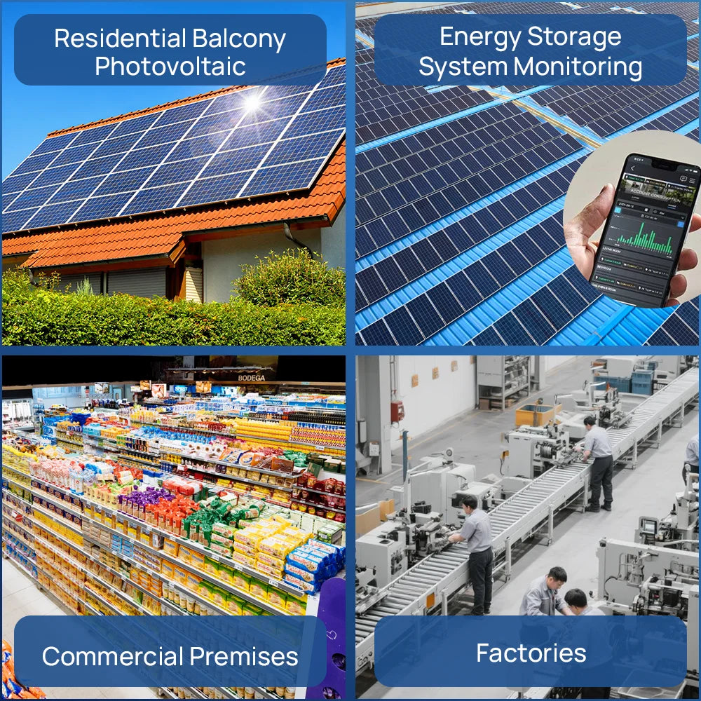 Shelly EM Gen3 Smart Home WiFi Connection monitoring energy solutions in residential and commercial settings.
