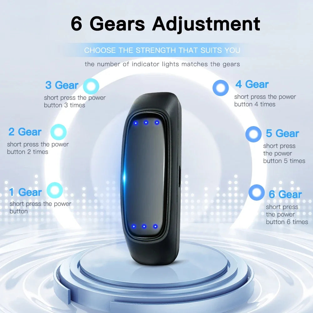 Smart Anti Snoring Device EMS pulse anti-snoring Effective Solution Snore  Portable Snoring Stopper Improve Sleeping